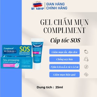 Gel chấm Mụn Khẩn Cấp SOS Compliment No Problem 25ml