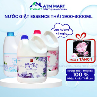 Nước giặt essence thái lan nước giặt xả đậm đặc, siêu sạch, siêu thơm 3000ml