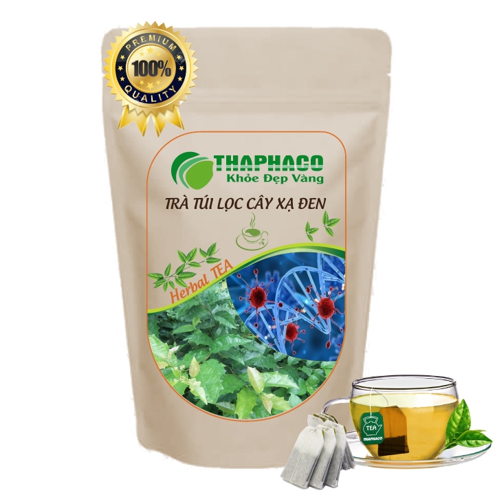 Trà xạ đen túi lọc - trà thảo mộc thiên nhiên giúp thanh nhiệt, giải độc và ngăn ngừa bệnh tật