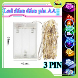 Đèn led đom đóm – Led hạt gạo – Dây led trang trí dùng pin – An toàn, tiện lợi
