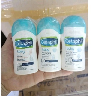 Sữa tắm Cetaphil baby moisturising bath & wash- Tắm gội cetaphil gentle wash & shampoo/ cetaphil with organic calendula