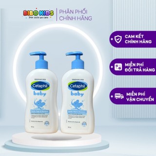 Sữa tắm Gội Cetaphil dạng vòi Cho Bé Baby Gentle Wash and Shampoo 400ml DATE 04.2025