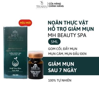   CHÍNH HÃNG  Noãn thực vật MH Beauty Spa Thần dược MH 5ml serum giảm mụn dưỡng phục hồi da làm dịu da 
