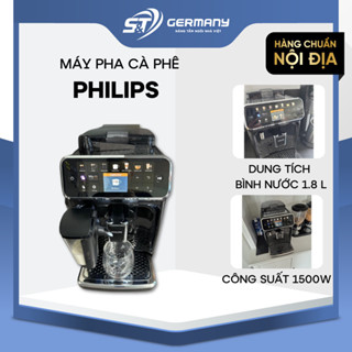 Máy pha cà phê Philips LatteGo 5400 Series nội địa Đức, Máy pha cafe gia đình đánh sữa tự động GSTElectronic 630097