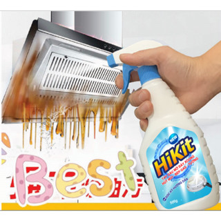 Tẩy dầu mỡ, Tẩy nồi, nhà bếp, hút mùi, bếp gas, bếp từ, đáy xoong, đáy chảo, nồi chiên inox HiKit