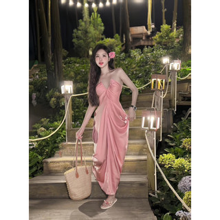 Đầm maxi lụa cao cấp quyến rũ