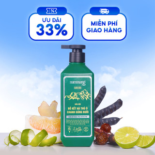 Dầu gội thảo dược Nam Nung bản kiềm dầu 500ml dùng cho tóc nhanh bết