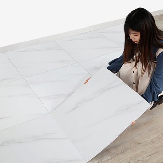 Miếng dán sàn nhà NAGO- dán tường đá hoa cương cao cấp. chất liệu PVC, kích thước 60x60x0.1cm