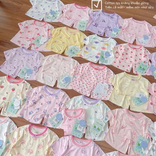 Bộ cộc tay chất mát bé trai, bé gái size 90-120