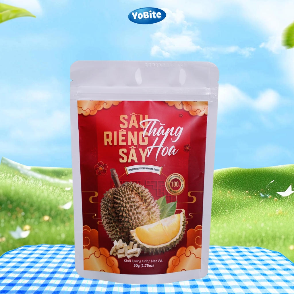 Sầu Riêng Sấy Thăng Hoa YOBITE 50gr