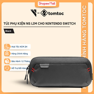 Túi phụ kiện Tomtoc NS LIM Cho Nintendo Switch túi cứng gọn nhẹ không cồng kềnh