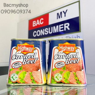 Thịt hộp bắp bò Highway Corned Beef 340g