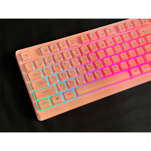 Combo bàn phím chuột giả cơ Tomato S100 S101 S120 LED RGB Trắng / Hồng / Đen/ Mix nhiều màu | BigBuy360 - bigbuy360.vn