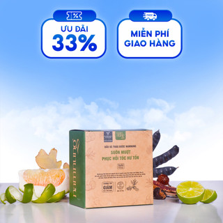 Túi REFILL dầu xả thảo dược bồ kết hà thủ ô chanh gừng bưởi NAMNUNG 500ml