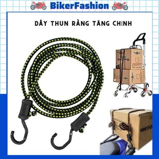 Dây Thun Ràng Tăng Chỉnh DARAVIN (2 mét), Dây Ràng Đồ Xe Máy, Dây Chằn Hàng Móc Nhựa Lõi Thép Chịu Tải Lớn [Chính Hãng]