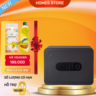 Két Sắt Điện Tử Xiaomi Mijia Smart Safe Tích Hợp Vân Tay Kết Nối Wifi App Mihome - Hàng Chính Hãng
