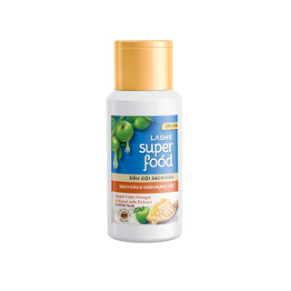  Dầu Gội LASHE SUPERFOOD Sạch Gàu Giảm Rụng 30G