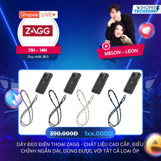 Dây đeo điện thoại ZAGG đa năng - Chất liệu cao cấp, điều chỉnh độ dài linh hoạt-Phụ kiện điện thoại