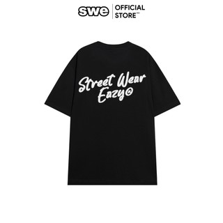 Áo thun unisex local brand swe signature tee - black