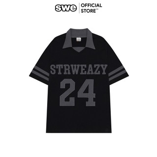 Áo Polo Jersey Unisex Local Brand SWE 24 POLO - Đen