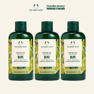 Combo 3 Sữa Tắm Olive Shower Gel 250ML The Body Shop