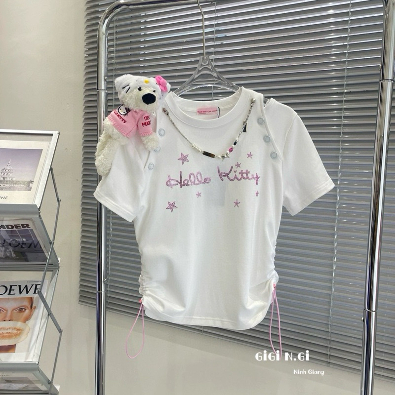 ÁO RÚT EO 13DE MARZO HELLO KITTY [HÀNG SẴN]