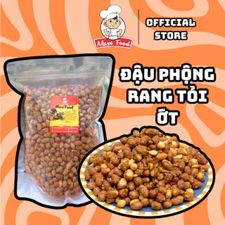 Đậu phộng rang tỏi ớt maxifood 500g
