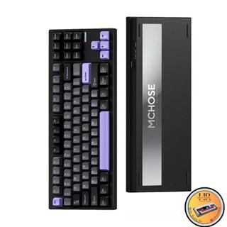 Bàn Phím Cơ Mchose GX87 Keyboard Alu CNC Ba Chế Độ- Hàng Chính Hãng