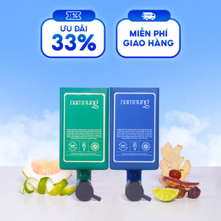 2 chai refill NAM NUNG không lõi bảo vệ môi trường dung tích 500ml màu ngẫu nhiên