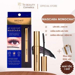 Mascara Nongchat Browit Thái Lan siêu tơi dài và cong mi dạng lược