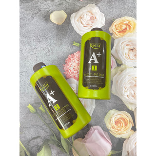Bộ kem uốn Nóng Setting KELLA A+ 500ml [Wego_Cosmectics]