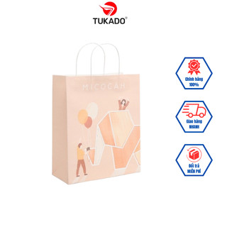 Túi Giấy Chính Hãng MICOCAH Đựng Quà Tặng Siêu Xinh MC86 - Tukado