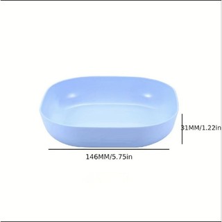 Dĩa nhựa lúa mạch đựng thức ăn, dĩa nhựa đựng trái cây bánh kẹo sâu lòng