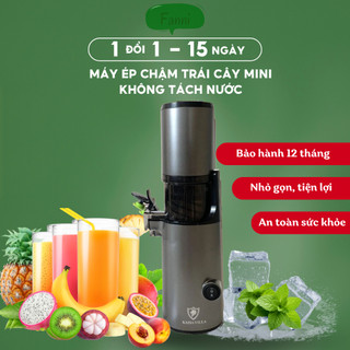 Máy Ép Chậm Trái Cây Hoa Quả Mini Cầm Tay Trục Đứng KS KV-ZS166 An Toàn Tiện Lợi FANNISTORE