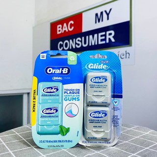Chỉ nha khoa Glide Oral-B Cool Mint hộp 40m