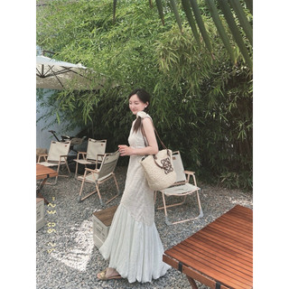ĐẦM MAXI NUDE REN NỔI SÁT NÁCH ĐUÔI CÁ