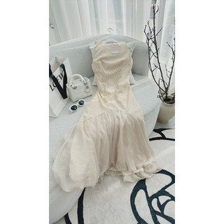 ĐẦM MAXI NUDE REN NỔI SÁT NÁCH ĐUÔI CÁ