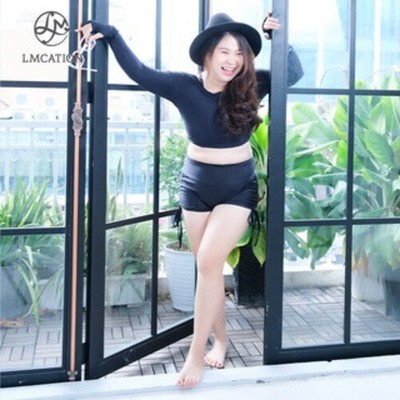 Bộ đồ thể thao nữ LMcation - Áo thể thao đa năng Stefan Crop Top & Quần bơi đùi  Ada
