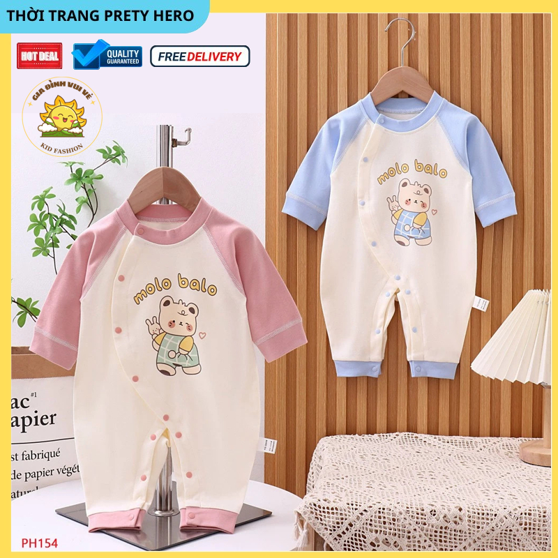 bodysuit cho bé ,bodysuit cho bé gái , bodysuit cho bé trai ,đồ sơ sinh ,quần áo sơ sinh , chất cott