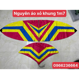 Nguyên áo diều xỏ khung 1m7 Sản phẩm chỉ nguyên áo diều