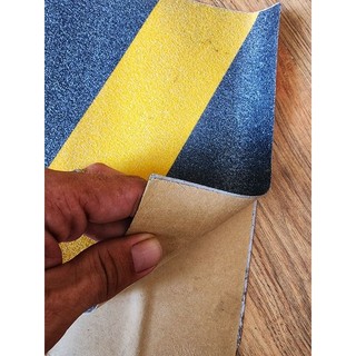 Griptape for Skateboards (fine) black GRIP BLANK (MIẾNG NHÁM VÁN TRƯỢT) Medium quality WARNING SIGN