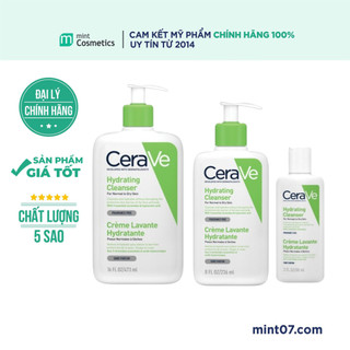Sữa rửa mặt CeraVe Hydrating Cleanser, Normal to Dry