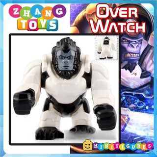 Đồ chơi Xếp hình Khỉ Đột Winston trong Over Watch Bigfigures Minifigures PRCK GL113