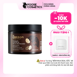Bơ dưỡng thể cà phê đắk lắk cocoon 200ml