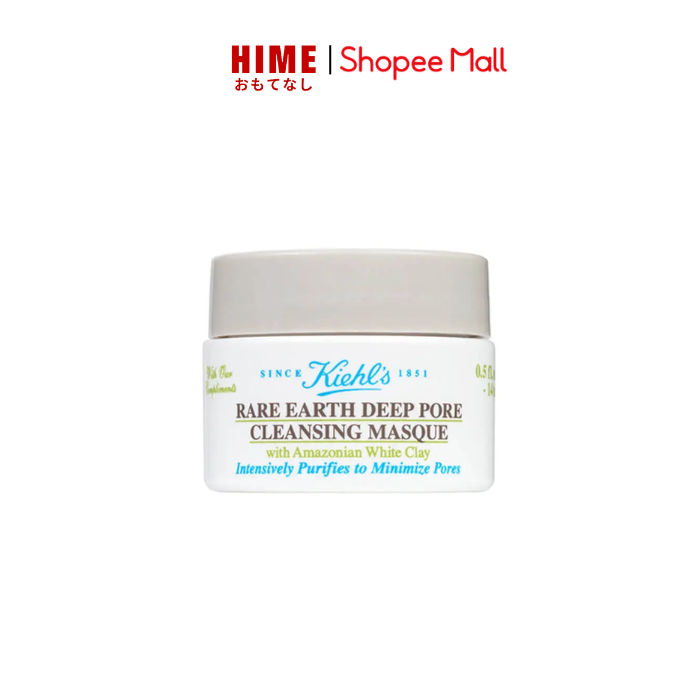 Mặt nạ đất sét Kiehl's Rare Earth Deep Pore Cleansing Masque Size Mini 14ml