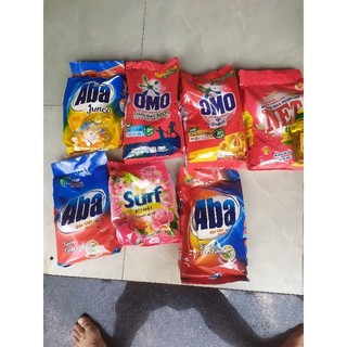 Bột giặt aba, suft ,omo, net 2kg hơn