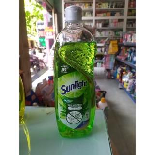 nước rửa chén sunlight chai 750ml, 400ml