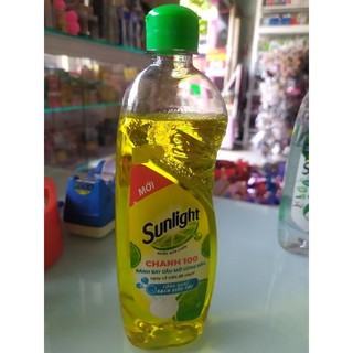 nước rửa chén sunlight chai 750ml, 400ml