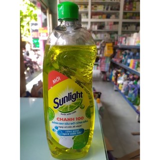 nước rửa chén sunlight chai 750ml, 400ml