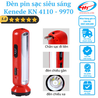 Đèn pin sạc siêu sáng kennede kn 4110 – 9970 - hàng nội địa trung